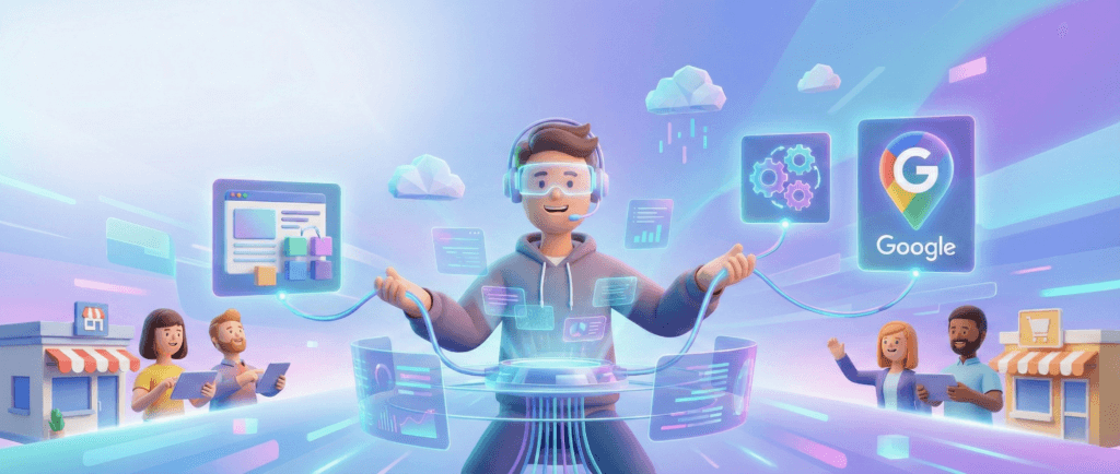 An automated Google review system for an Atlanta business managed by Nomo Web Media